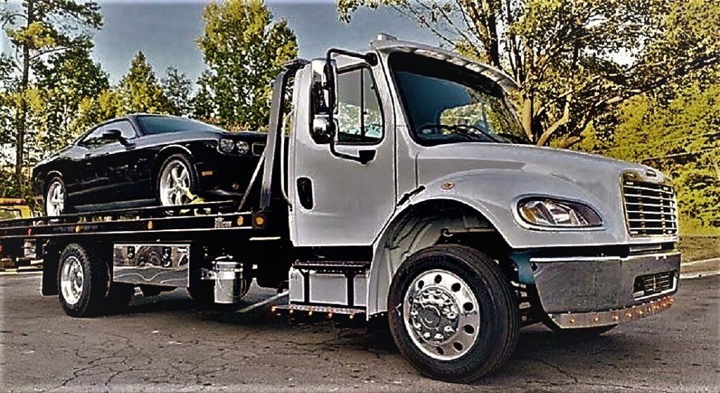 Flatbed Tow Truck